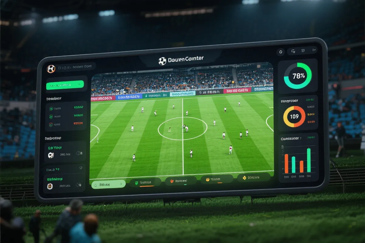 比赛中心与数据看板预览图